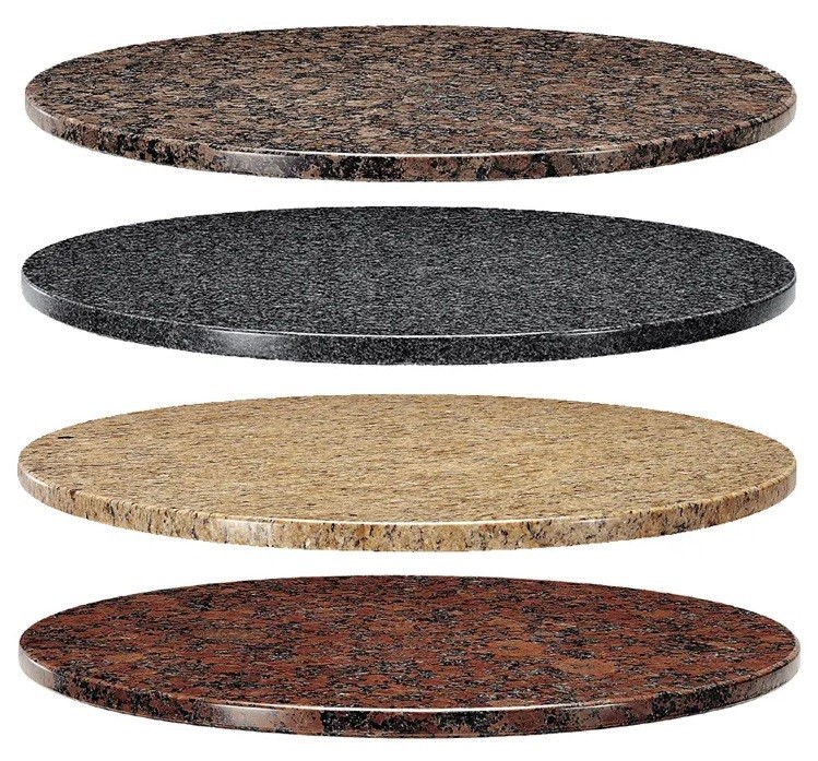 GRANITE TABLE TOPS ROUNDED GRANITE TABLE TOPS ROUNDED