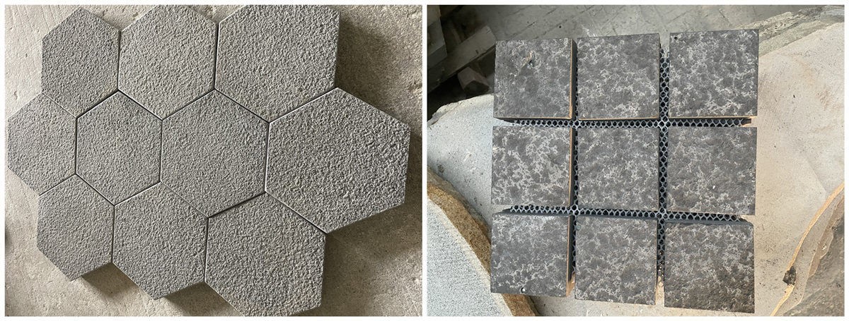 paver black basalt paver black basalt