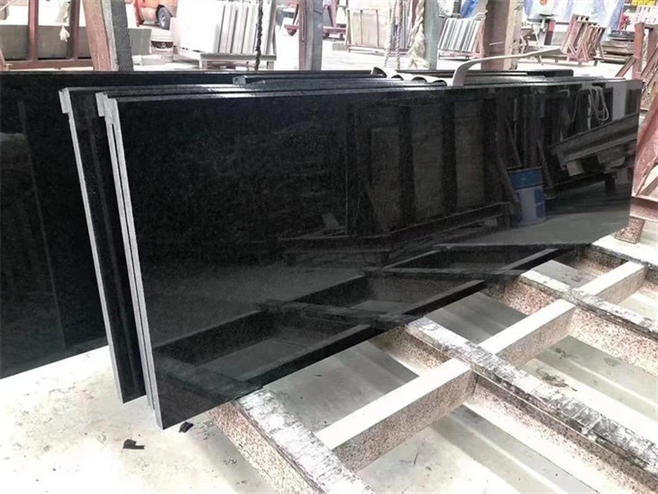 Encimeras de granito negro Home Depot