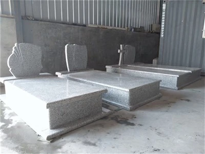 Colores de lápidas de granito gris