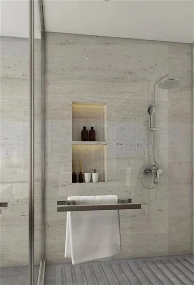 Travertino para baño
