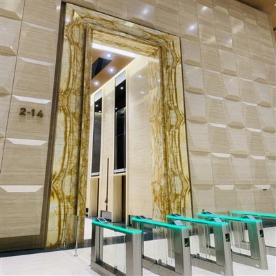 Azulejos de revestimiento de pared de travertino