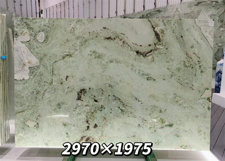 Green Jade Flowing Clouds Marble (3)