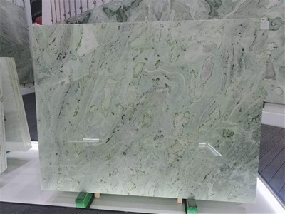 Baldosas de mármol verde para proyectos de diseño de interiores de lujo