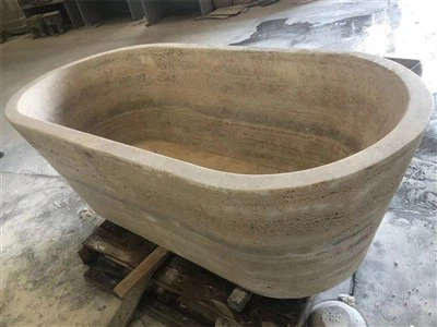 Bañera de piedra personalizada