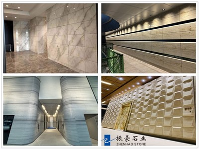 Azulejos de mármol para interiores